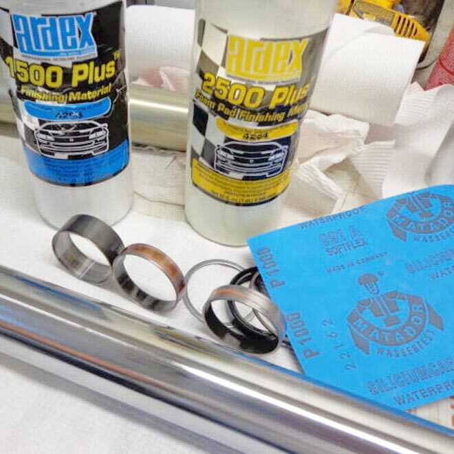 Satin Polish Fork Tubes (Per Pair)