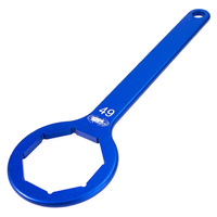 49mm Fork Top Cap Wrench - Blue image