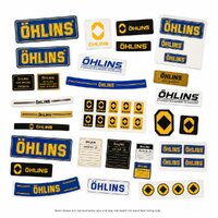Ohlins Sticker 'TECH INSIDE' blue 
