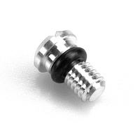 Fork Top Cap Air Bleed Screw Complete - Aluminium