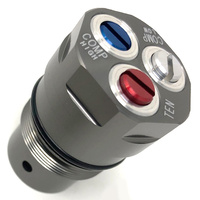 Shock Absorber Triple Adjuster Assembly - Hi/Low Comp/Reb - 8 Click / 1 Turn - CRF450 2016