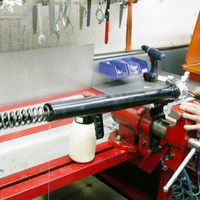 Fit Fork Springs to Forks (Off Bike) 