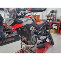 Full suspension setup Aprilia Tuareg 660