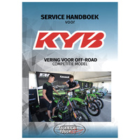 KYB Genuine Service manual KYB MX Nederlands
