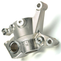 Fork Front Axle Bracket STD - Left - CRF450R 2013