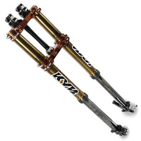 KYB Factory Performance Front Spring Forks - with Triple Clamps & PHDS - RMZ450 18-20 & RMZ250 19-21 image