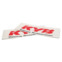 KYB Racing Suspension - Red - Fork Stickers Pair