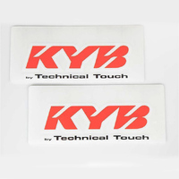 KYB Genuine Sticker Front Fork (Pair) KYB by TT 85cc red