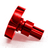 WP Rebound & Compression Adjustment Knob - Red 
