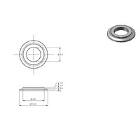 Clamp Washer 6/9/1.5 