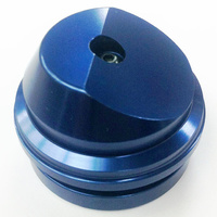 46mm 30 degree Angled Shock Bladder Cap - Blue 