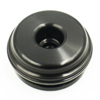 52mm Short Shock Bladder Cap - Black 