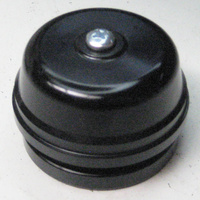 52mm High Capacity Shock Bladder Cap - Black  image