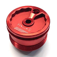 Showa Fork Top Cap Bolt - Red