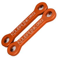 KoubaLink Lowering Link Suzuki DRZ 400 Kawasaki KLX 400 - 32mm Gold Main image thumb