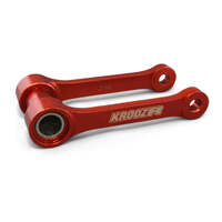 KROOZR HONDA CRF / X250R-450R 30-50MM RED LOWERING LINKAGE ARM KIT