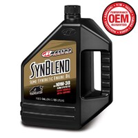 MAXIMA SYN BLEND SEMI SYNTHETIC 4T 10W30 ESTER 3.8L / 128OZ