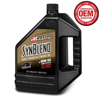 MAXIMA SYN BLEND SEMI SYNTHETIC 4T 15W50 ESTER 3.8L / 128OZ