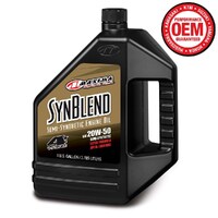 MAXIMA SYN BLEND SEMI SYNTHETIC 4T 20W50 ESTER 3.8L / 128OZ