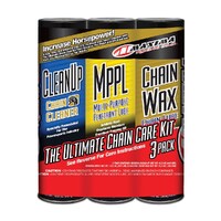 MAXIMA CHAIN WAX COMBO KIT SPRAY 3-PACK