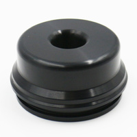 59.5mm High Capacity Shock Bladder Cap - Black 