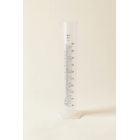 Measuring cylinder 500ml. Tall form Blue graduation PP