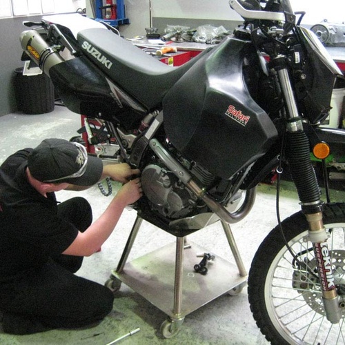 DR650 Suspension Upgrade Stage 1 Teknik Motorsport