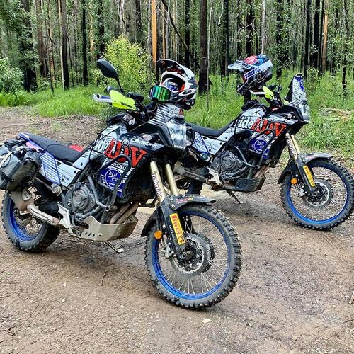 Full suspension setup for Tenere 700