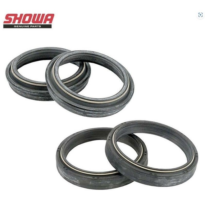 SHOWA 41φ Fフォーク FORK SEAL KIT (OIL & DUST), SHOWA 41 MM, GREEN - InnTeck USA