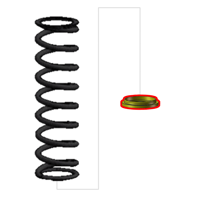 Teknik Shock Spring Hardware