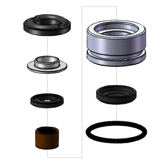 Teknik Shock Seal Case Parts