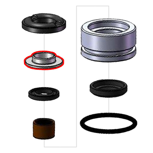 Teknik Shock Seal Head Washer