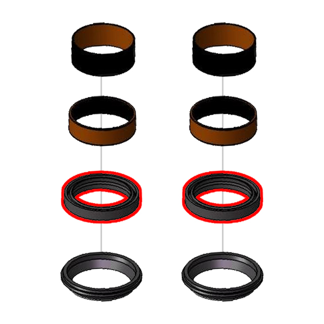 Teknik Fork Oil Seal Sets (2 pcs)