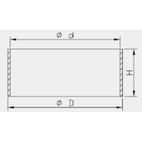 Diagram for Inner (Slide) Bushes